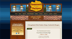 Desktop Screenshot of jamesonscharhousearlingtonheights.com